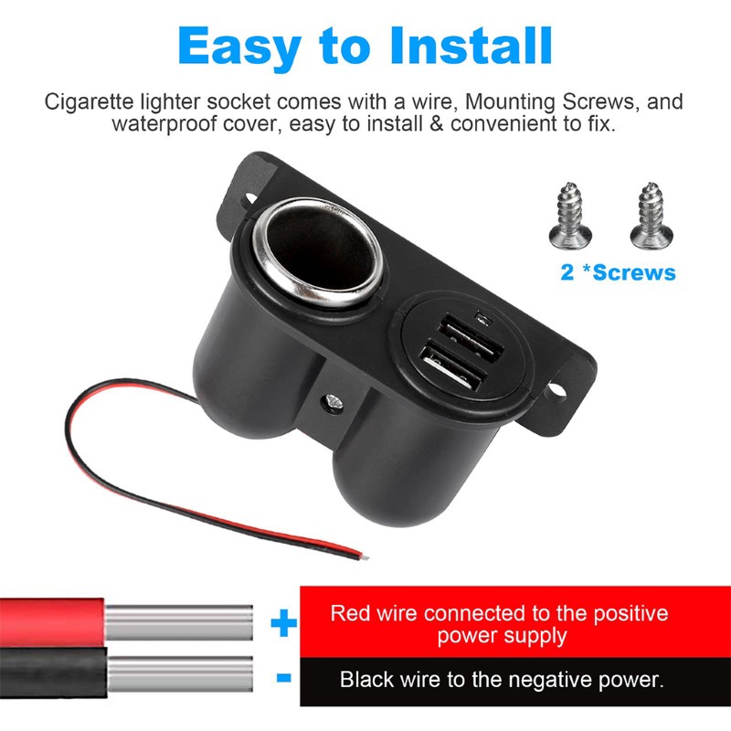 12v-24v-universal-car-cigarette-lighter-socket-dual-usb-charger